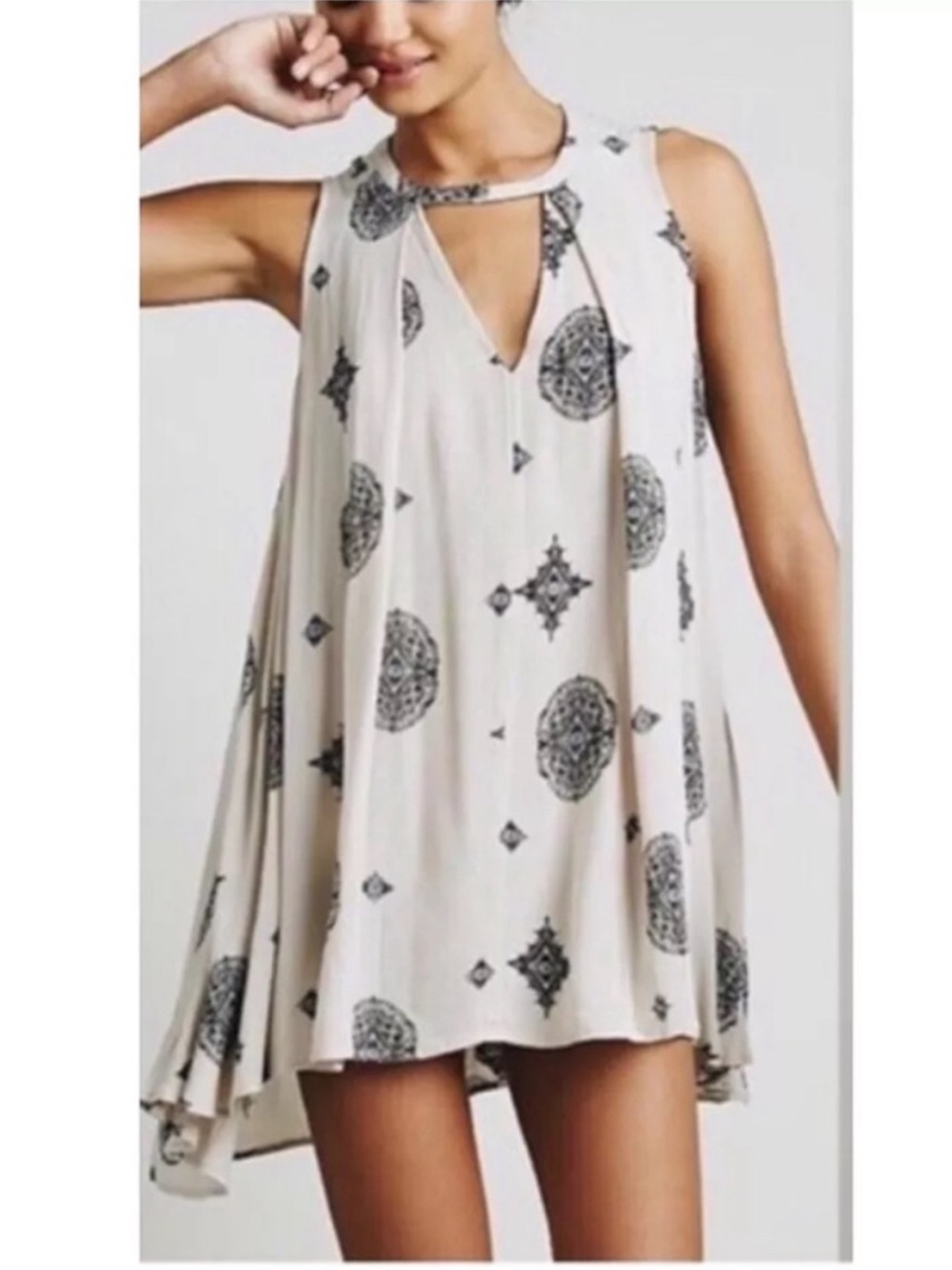 Free people Sleeveless Tree Swing Tunic